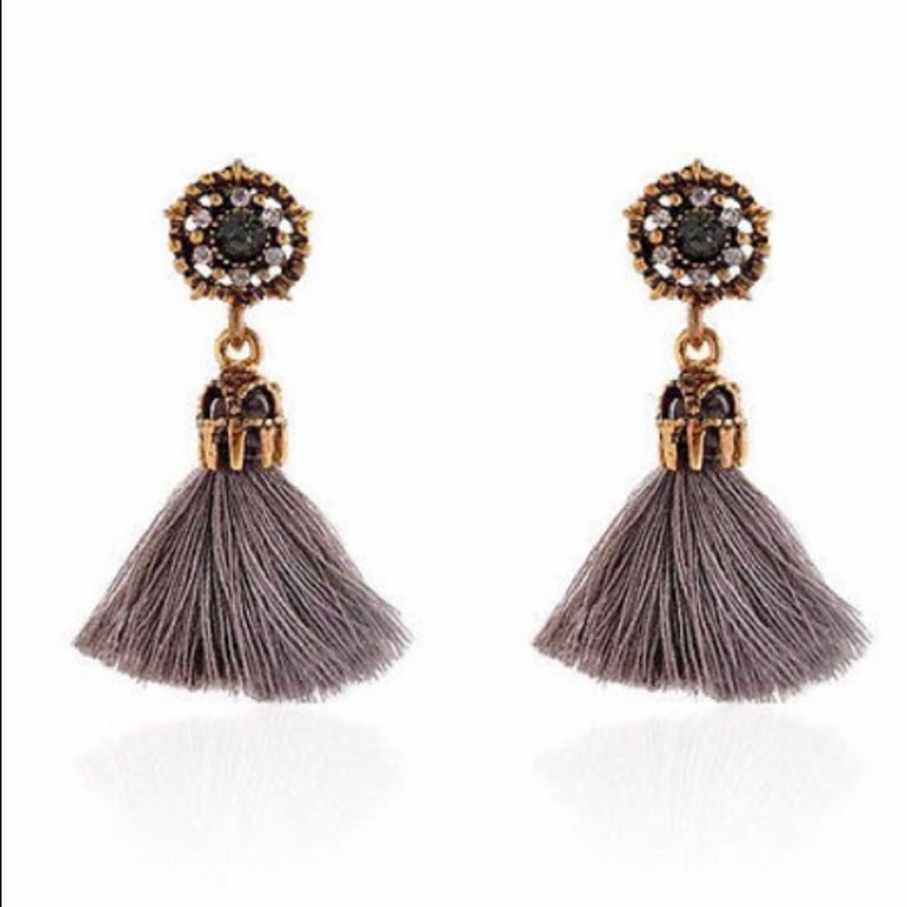 Gemstone earrings